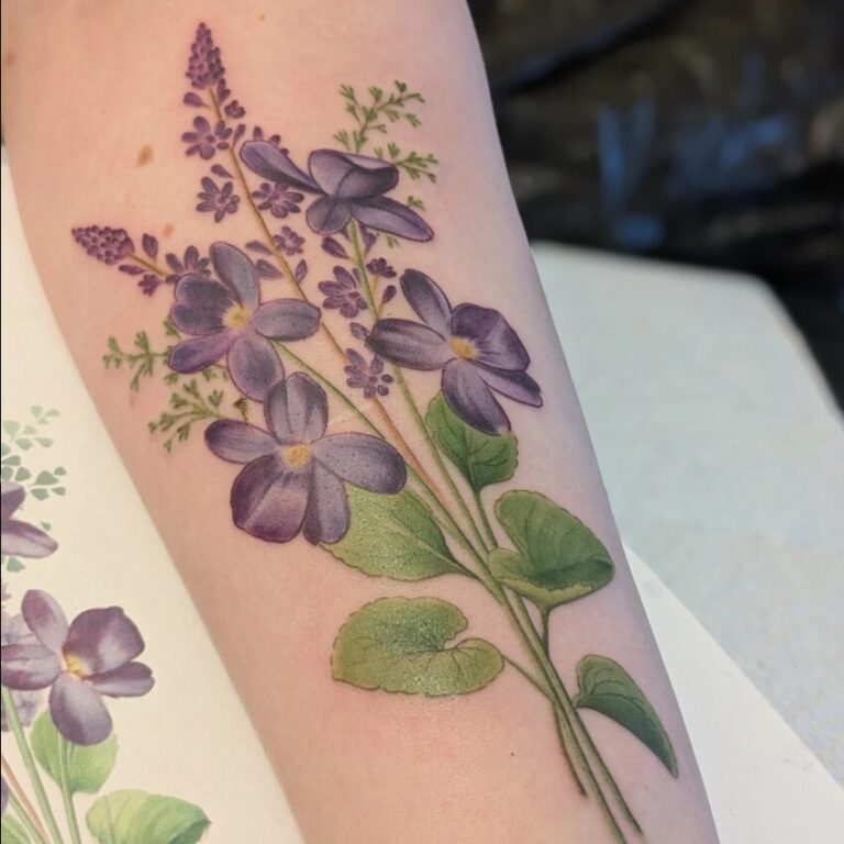 Blumen Tattoo Wien