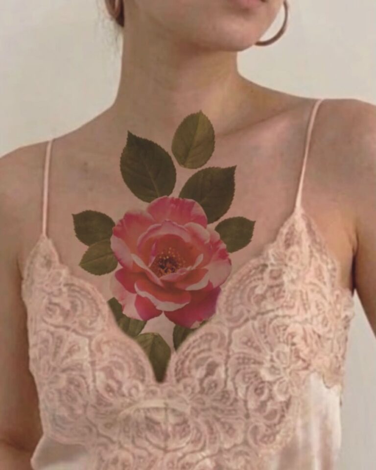rose chest piece