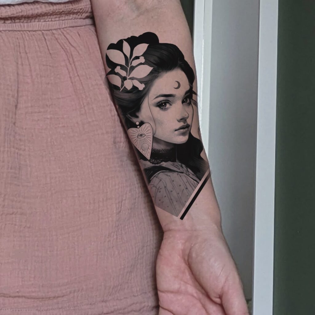 LadyFace Tattoo