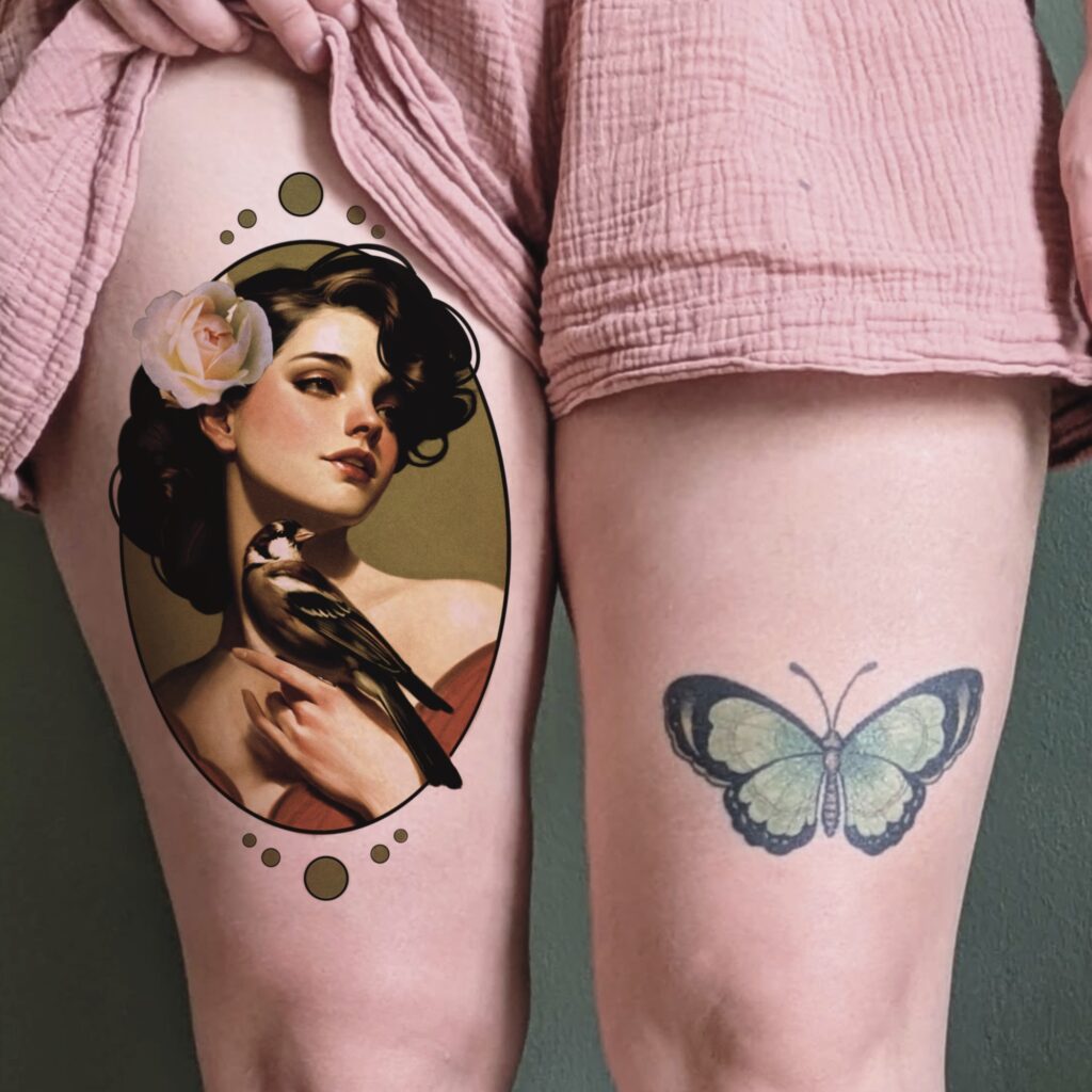 LadyFace Tattoo